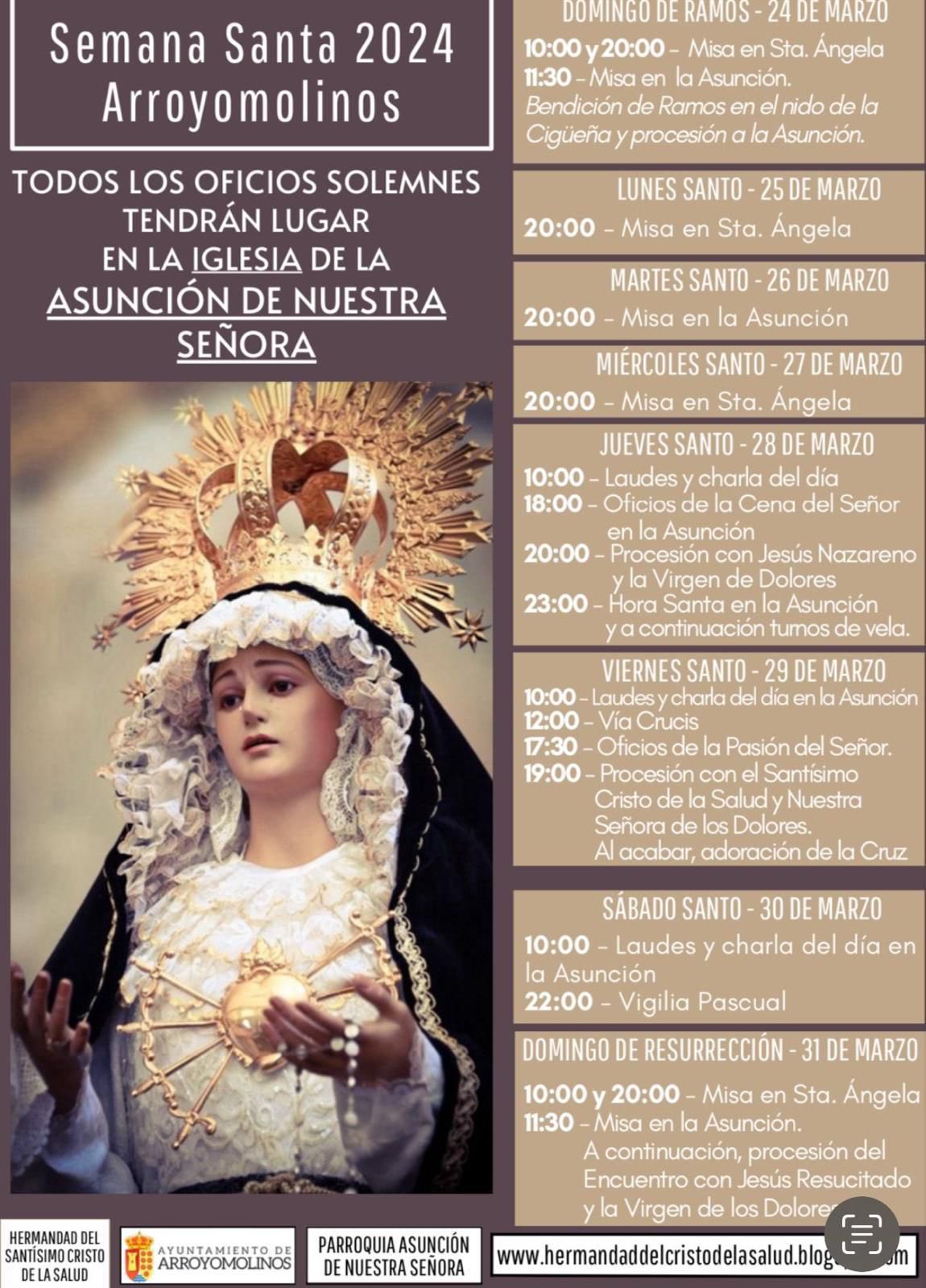 Semana Santa en Arroyomolinos 2024 Arroyomolinos